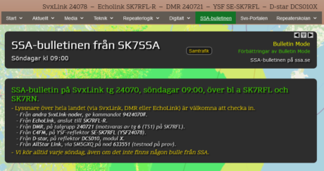 SK7RN söker bulletinoperatörer.